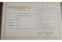 劳务派遣经营许可证